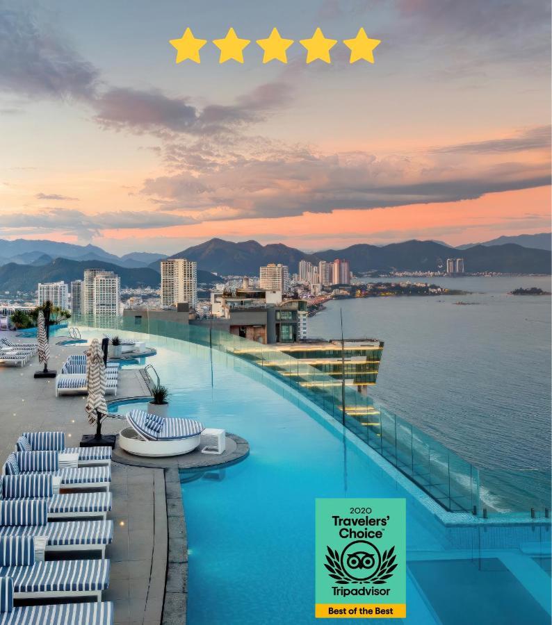 Az Five Stars Ocean View Apartment Нячанг Екстер'єр фото