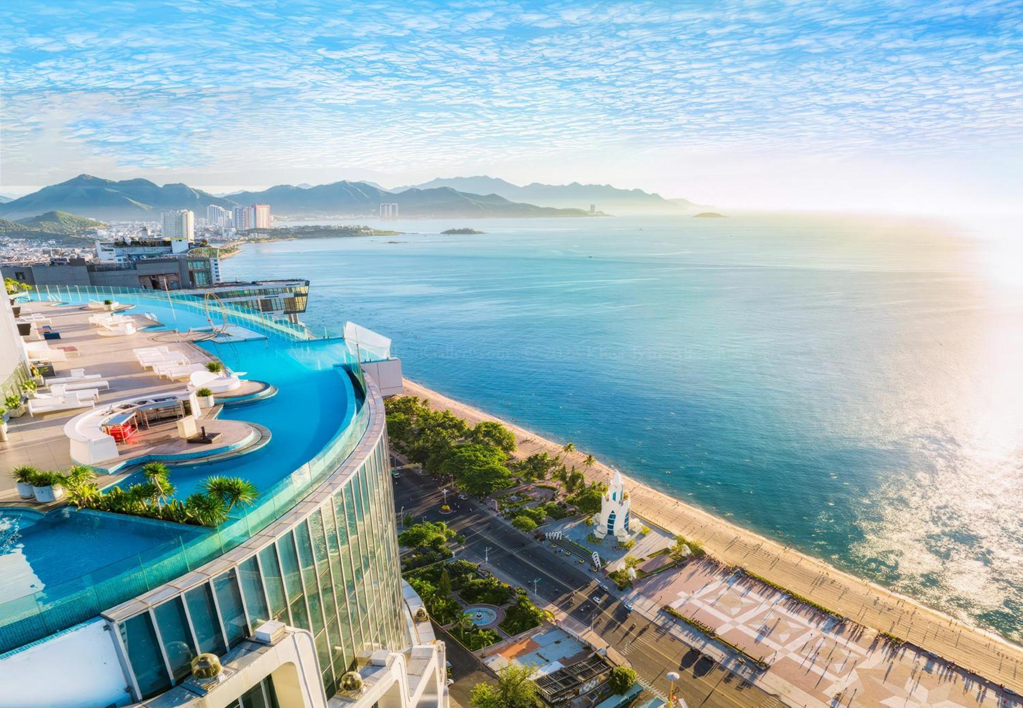 Az Five Stars Ocean View Apartment Нячанг Екстер'єр фото